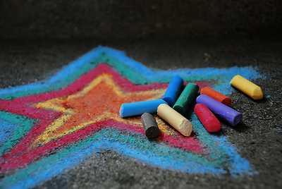 chalk star